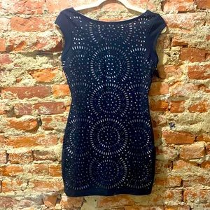 Zara Laser Cut Mini Dress